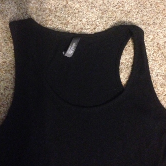 SOLD! Black racer back tank - Picture 2 of 2
