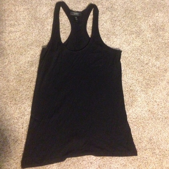 SOLD! Dressy Black Tank - Picture 1 of 4