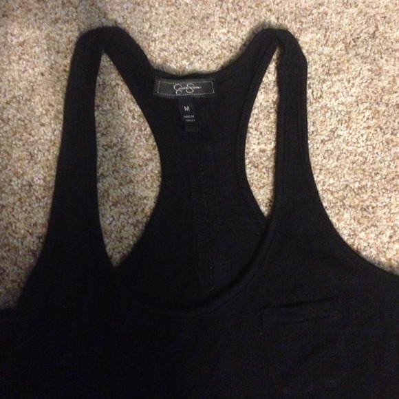 SOLD! Dressy Black Tank - Picture 2 of 4