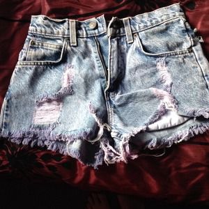 High Waisted Levi's Shorts