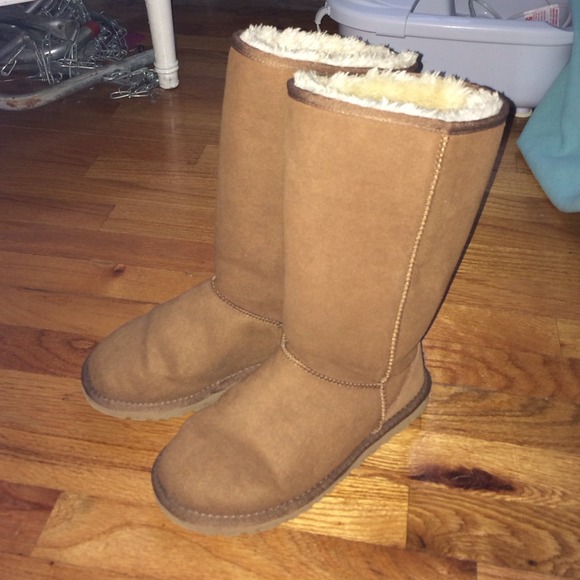 Tall Chestnut Ugg Boots