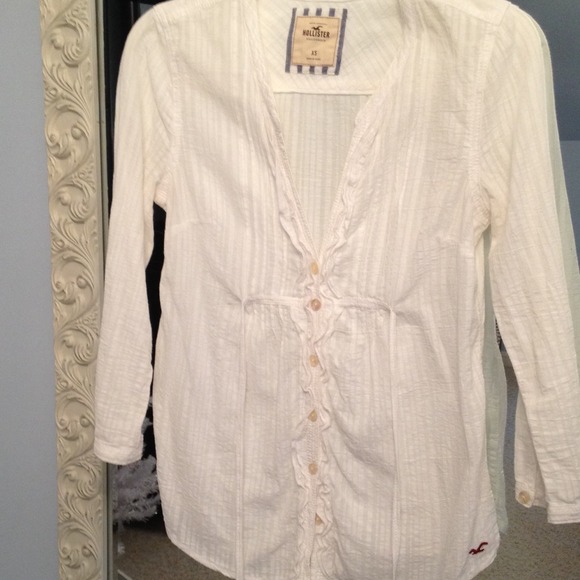 White baby doll style top! - Picture 1 of 4