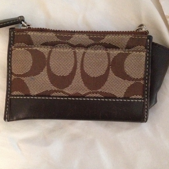 Authentic coach card holder!