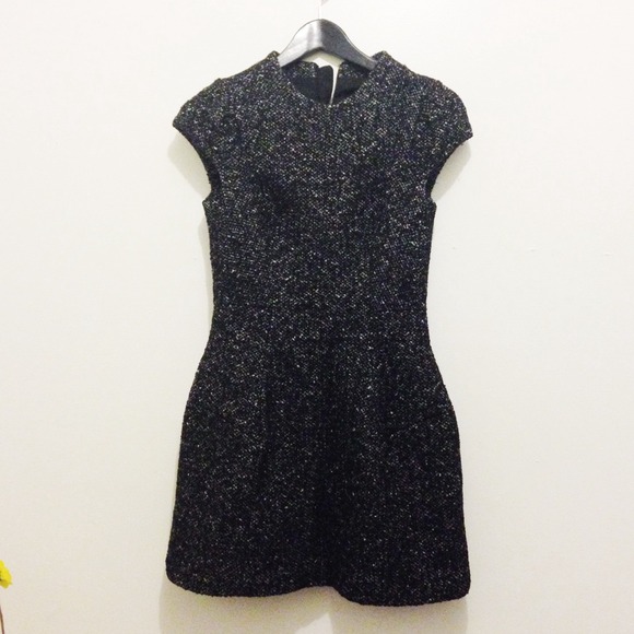 Structured Tweed Dress - Picture 1 of 3