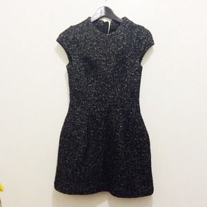 Structured Tweed Dress