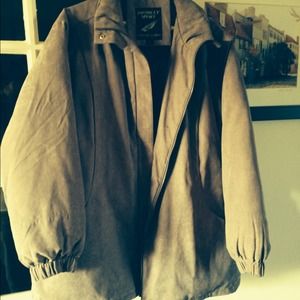 Winter down-filled coat