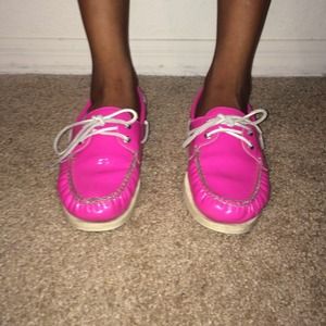 Pink Sperry Top-Siders