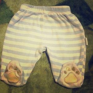 Baby blue newborn pants for boys