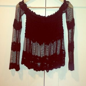 Off the shoulder Boho Chic Top