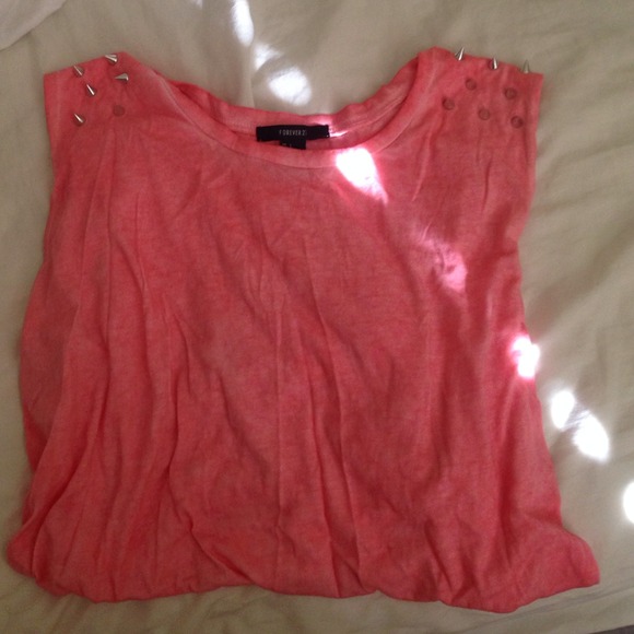 Neon pink Tank