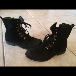 Black Combat Boots