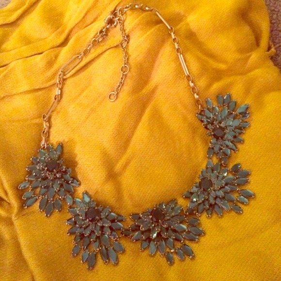 Beautiful jeweled J. Crew necklace!