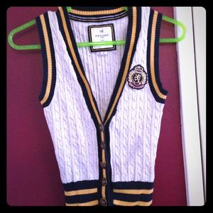 Forever 21 Preppy Nautical Sweater Vest