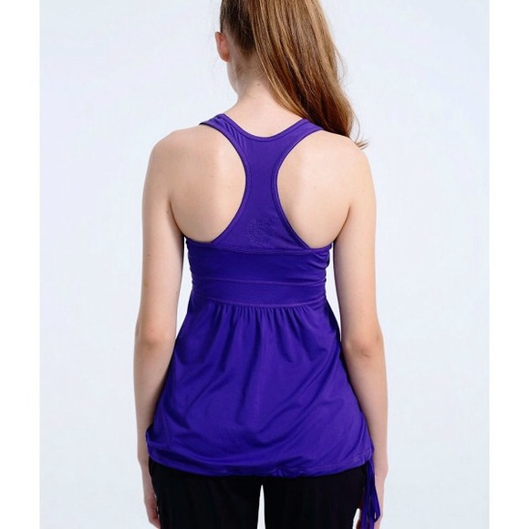 Yoga Wear- Megan Mesh Tank - Picture 3 of 3