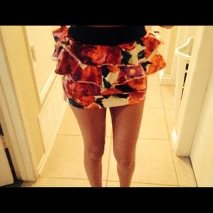 Floral skirt