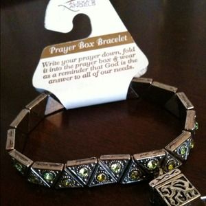 Prayer box bracelet
