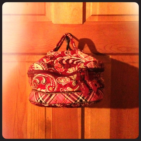 Vera Bradley travel cosmetic/jewelry bag