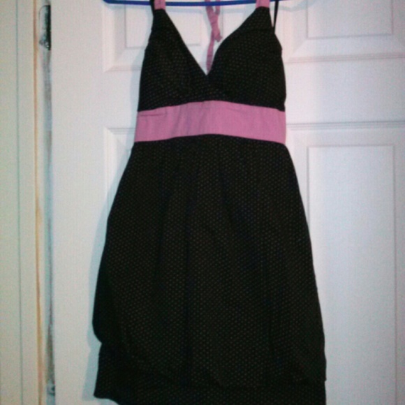 Tie back halter bubble dress