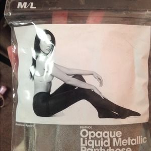 Silver American apparel tights