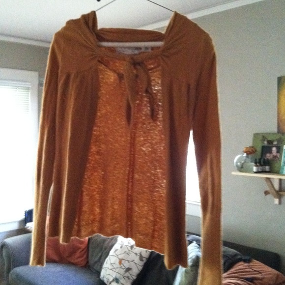 Rust sweater