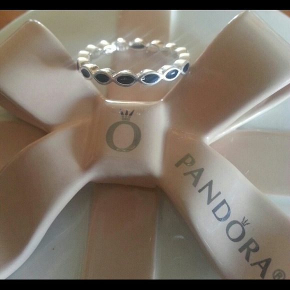 Better together black Pandora ring