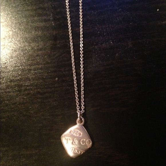 Authentic sterling silver Tiffany & co necklace w