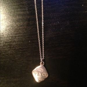 Authentic sterling silver Tiffany & co necklace w