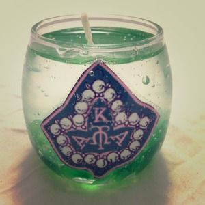 Alpha Kappa Alpha Gel Candles