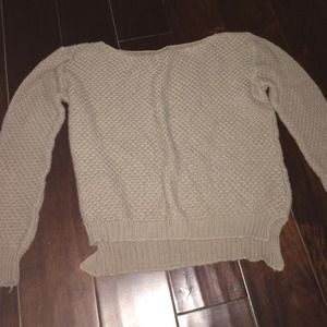 BRANDY MELVILLE TAUPE SWEATER