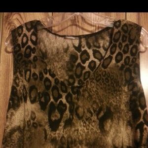 Leopard Print Top