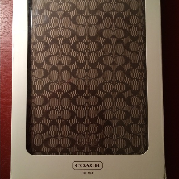 BNIB Coach iPad mini case