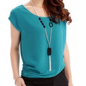 Blue/Black Layered Shirt