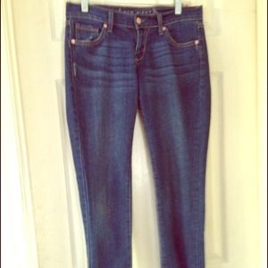 *Dark Washed Boyfriend Jeans*