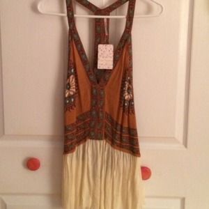 Beautifully boho free people tank !!!!!