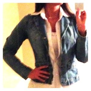 Ann Taylor Loft Denim Jacket size 8