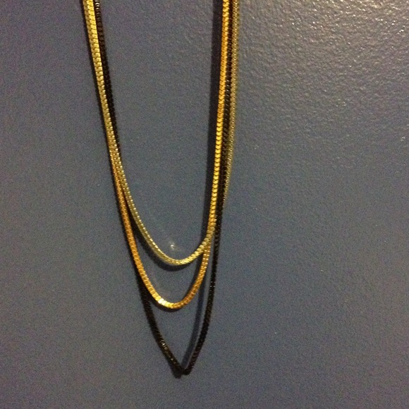 3 chain necklace