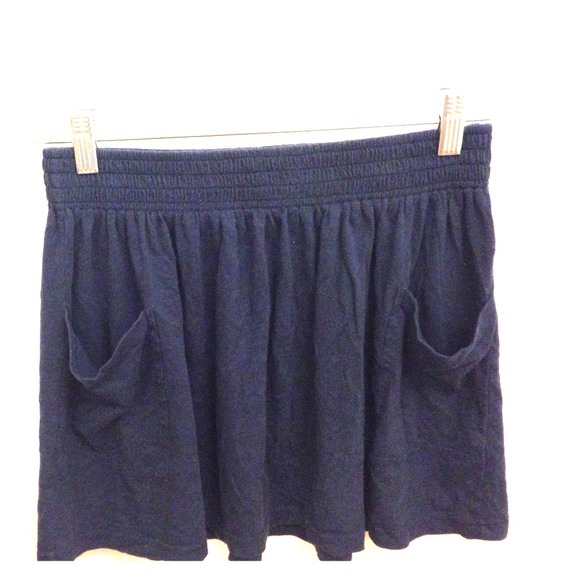Navy Blue Skirt