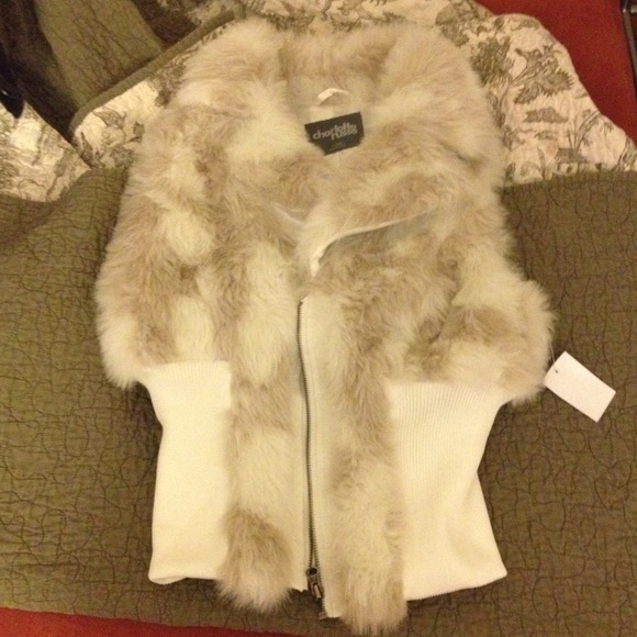 Faux fur vest