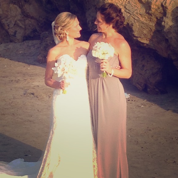 Monique Lhuillier bridesmaid dress