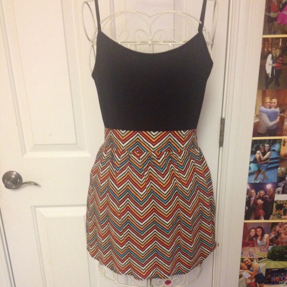 Cutie chevron skirt