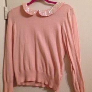 Peter Pan collar sweater