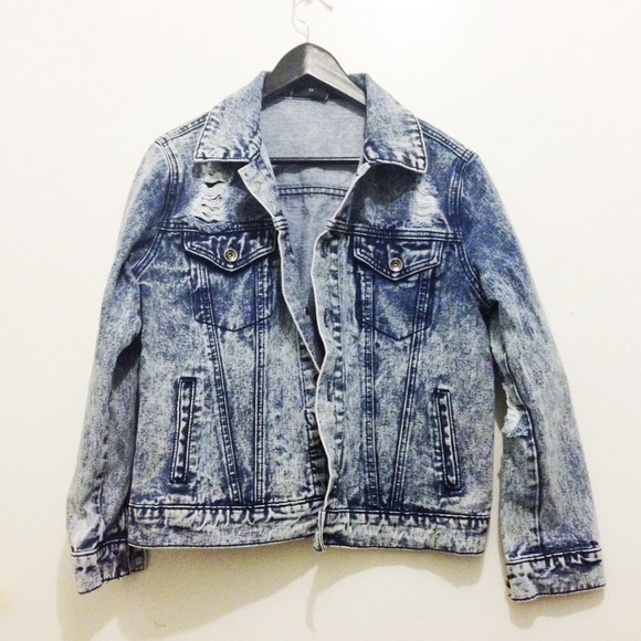 acid wash jeans jacket