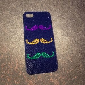 iPhone 5 mustache case