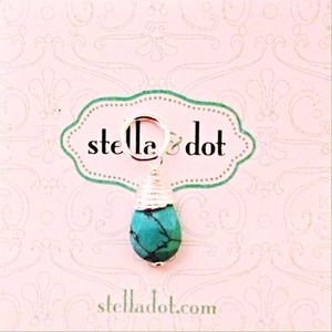 Turquoise December Birthstone Charm