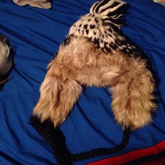 Furry insulated American Eagle hat! - Picture 2 of 4