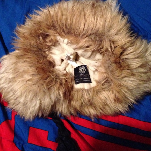 Furry insulated American Eagle hat! - Picture 3 of 4