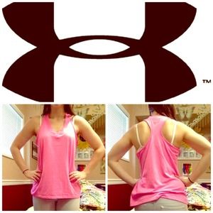 Pink Under armor tank