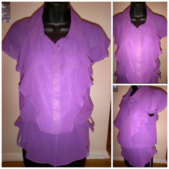 ***SHEER BLOUSE***