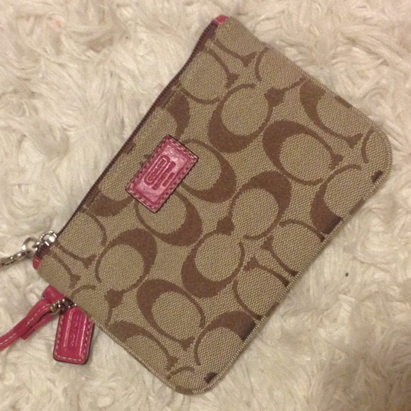 Coach wristlet