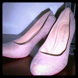 Beauties. Beige Zipper detail shoes